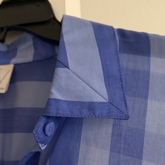 Blue Striped Men's Shirt - Picture 3 of 7